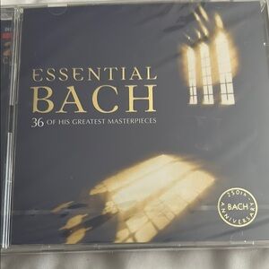 Essential Bach CD - Black and Gold